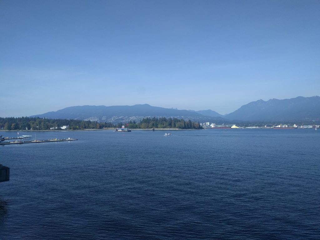 Vue Nord de Vancouver