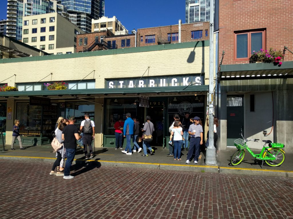 Tout premier Starbucks