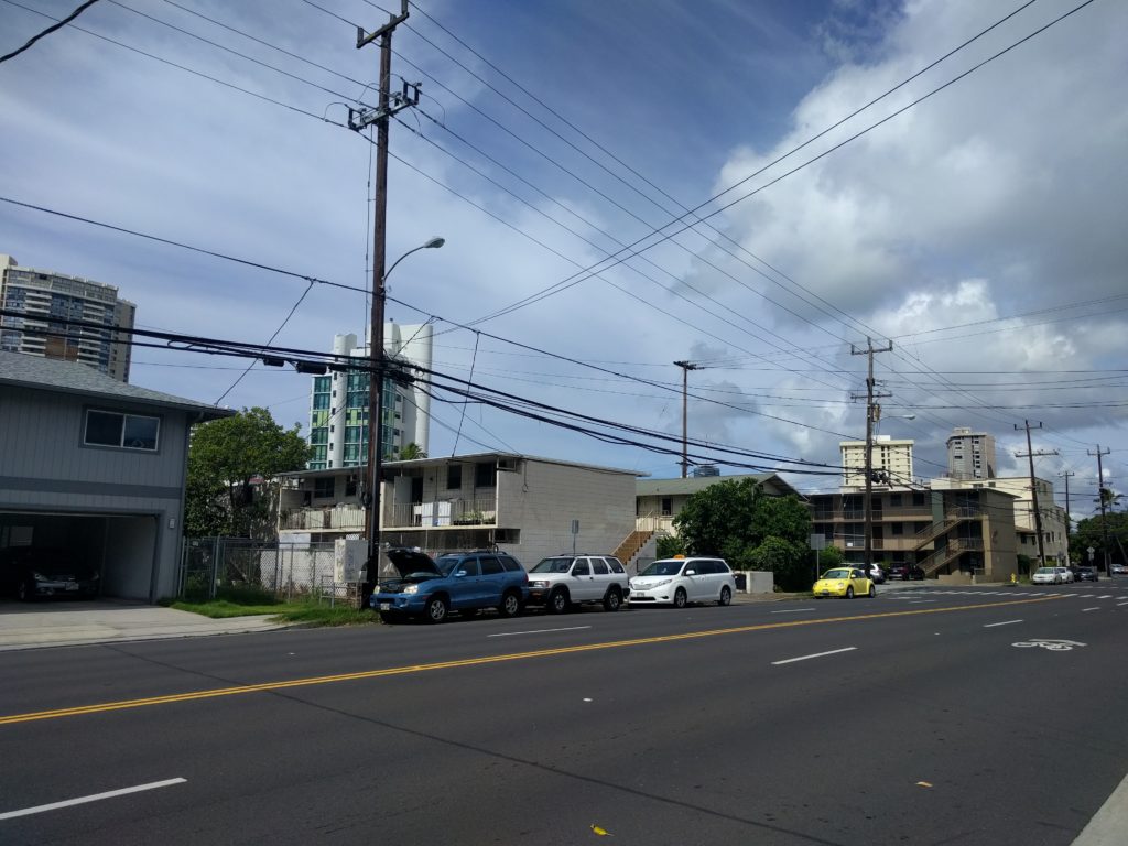 Vue de notre quartier à Honolulu 2