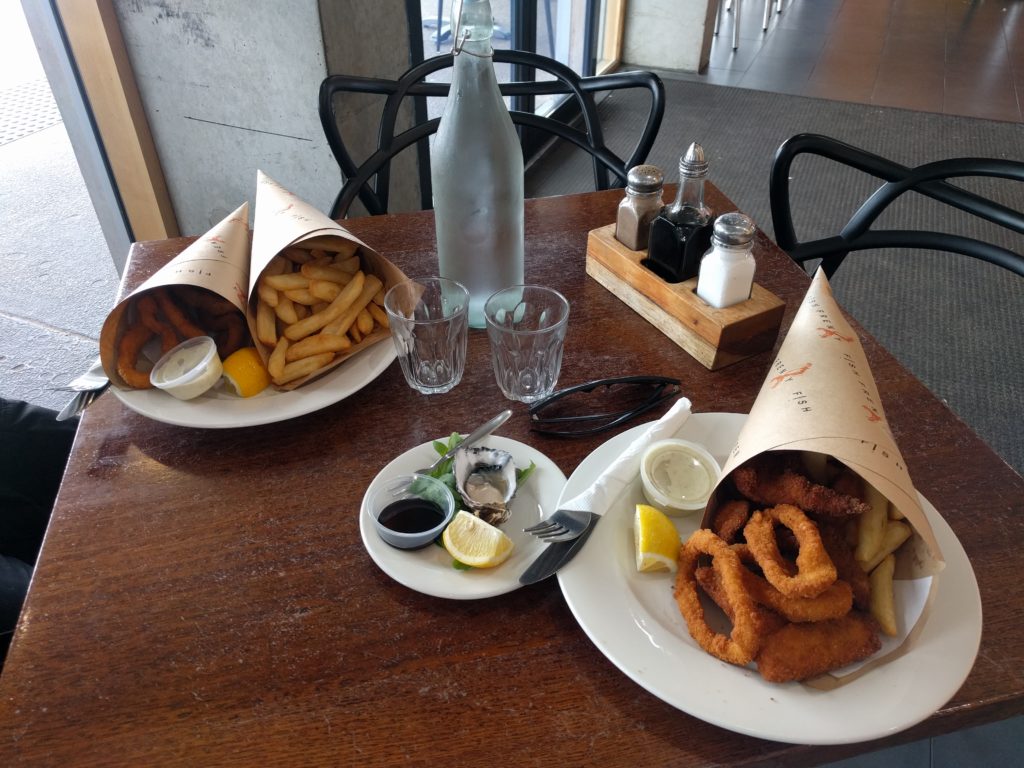 Fish and Chips à Burnie