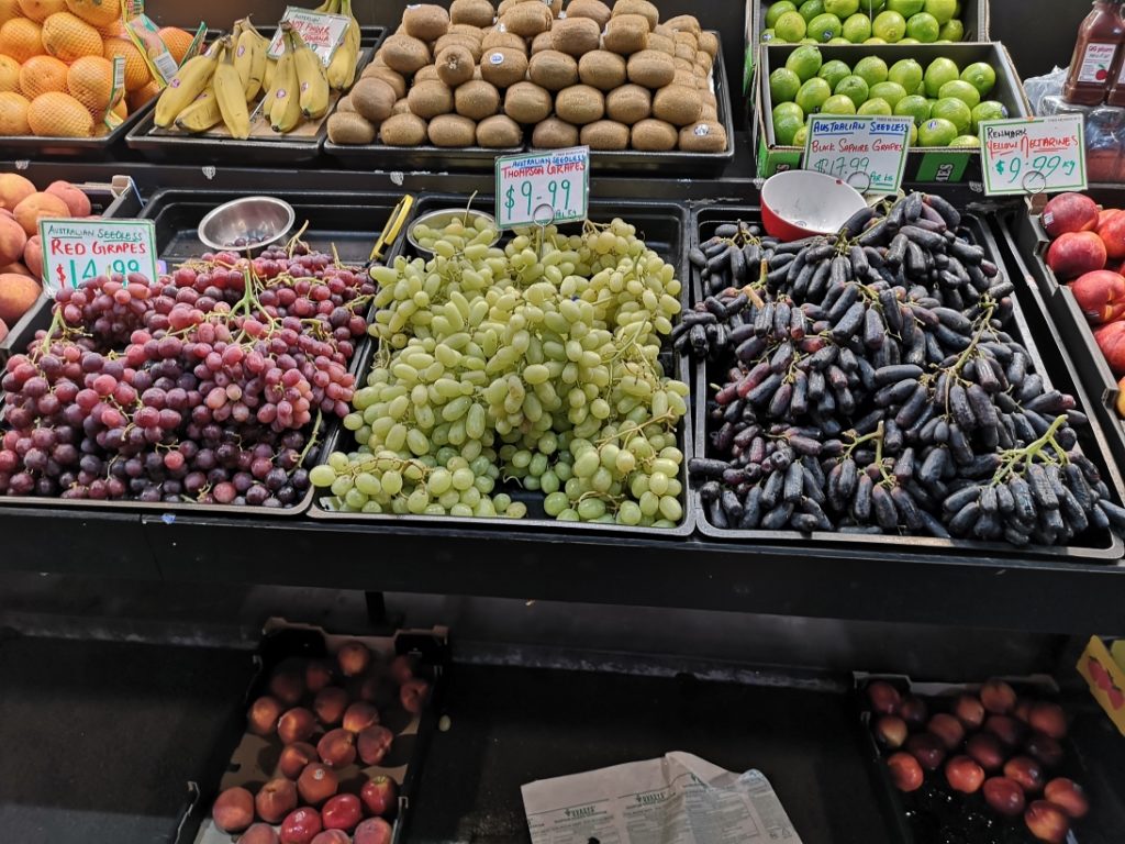 Raisins au Central Market
