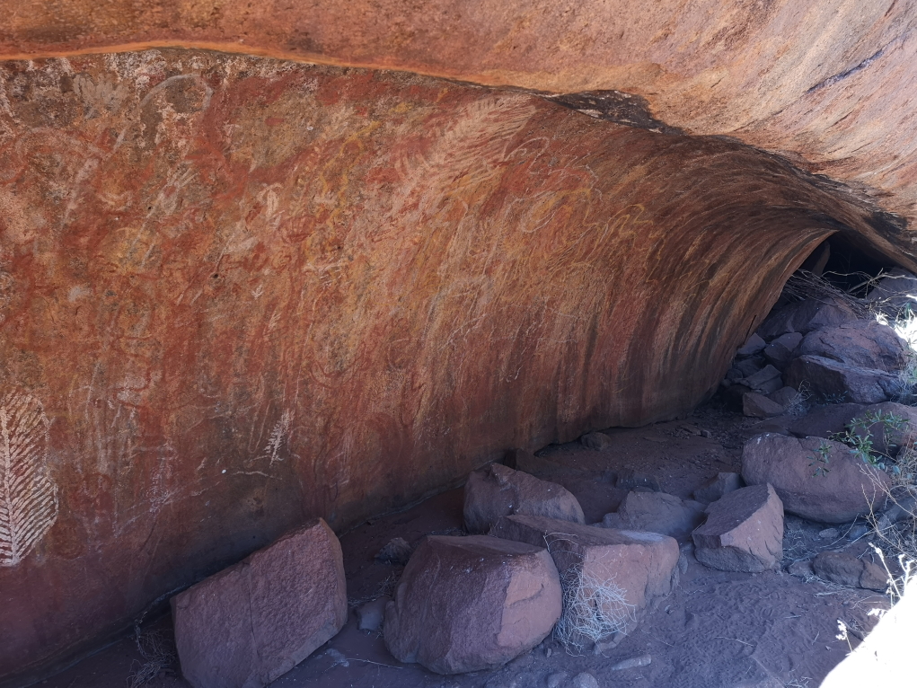 Rock Art sur l'Uluru