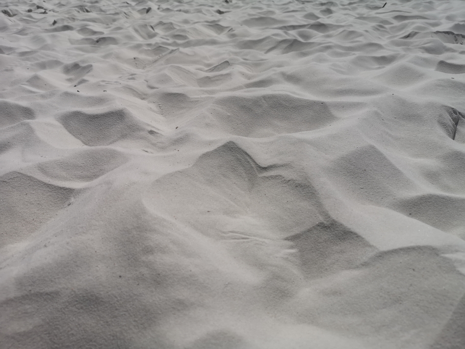 Un sable très blanc