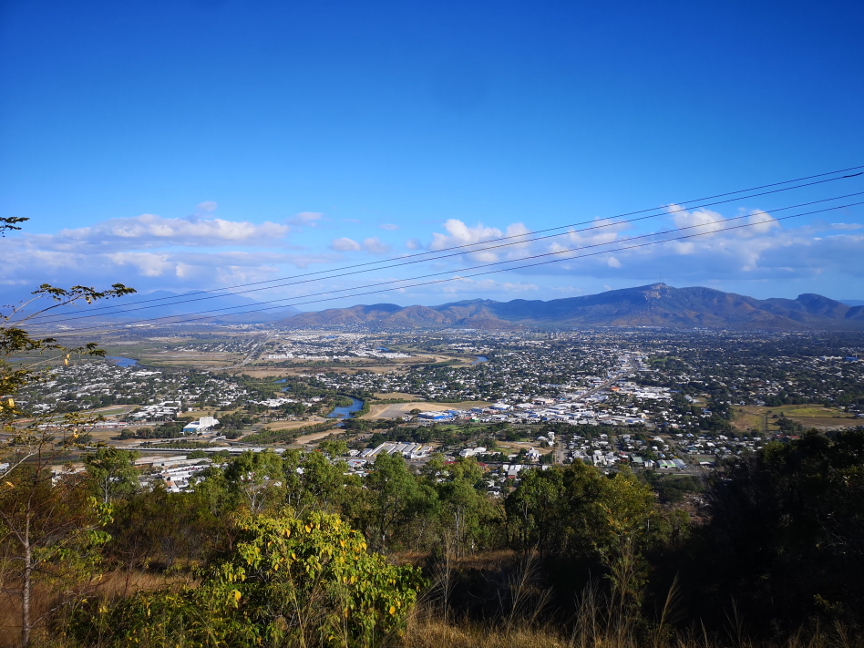 Vue sur Townsville depuis Castle Hill