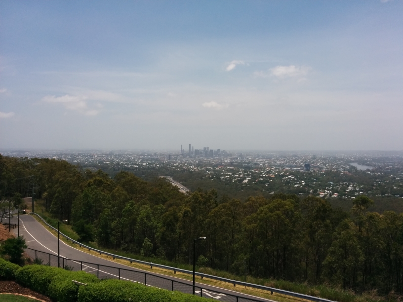 Vue depuis le Mont Coot-Tha sur la région de Brisbane