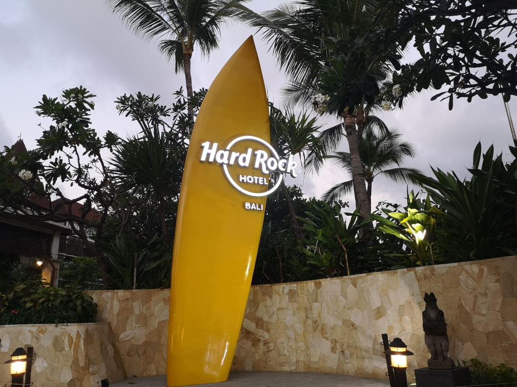 Il y a aussi un Hard Rock Hôtel à Bali