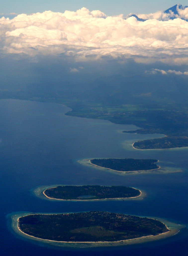 Les îles Gili, Lombok, Indonésie