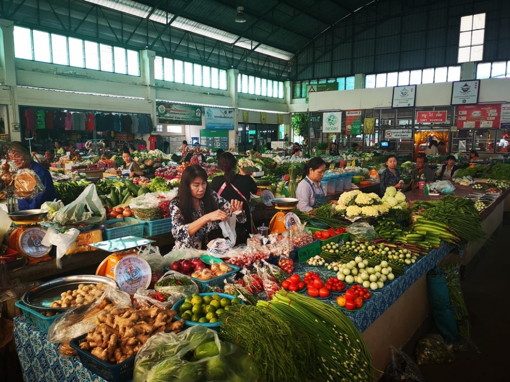 Les légumes du marché