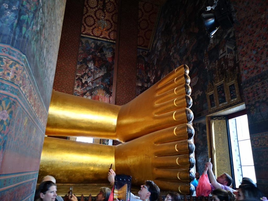 Le célèbre Bouddha allongé