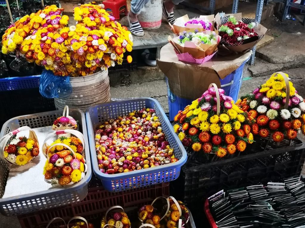 Vendeur de fleurs
