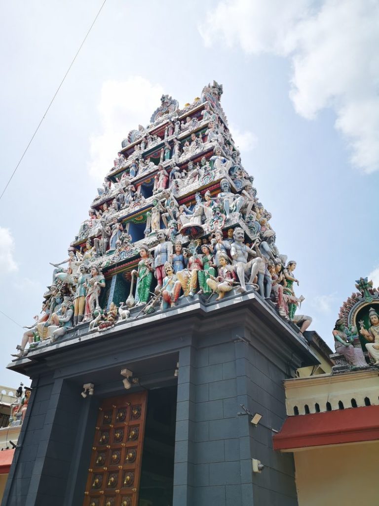 Temple hindou Sri Mariamman à Chinatown
